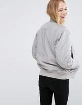 Thumbnail for your product : ASOS Luxe Padded Bomber Jacket