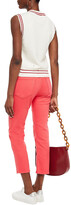 Thumbnail for your product : Mother Cropped Mid-rise Straight-leg Jeans