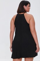 Thumbnail for your product : Forever 21 Plus Size Trapeze Mini Dress