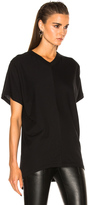Thumbnail for your product : Ann Demeulemeester Sheer Open Back Tee