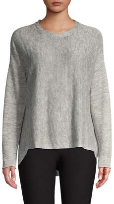 Eileen Fisher Woven Organic Linen-Blend Sweater