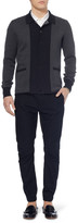 Thumbnail for your product : Alexander McQueen Woven Cotton and Cashmere-Blend Cardigan