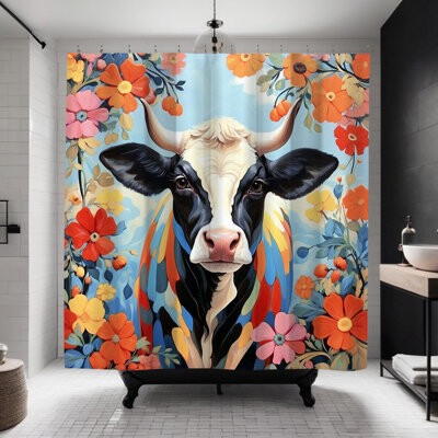 ULLI HOME Neave Shower Curtain