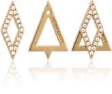 Thumbnail for your product : Astrid & Miyu - Diamond Ear Jacket In Gold