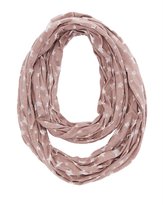 Thumbnail for your product : Charlotte Russe Burnout Star Infinity Scarf