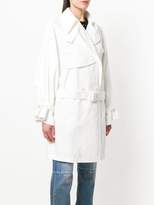 Thumbnail for your product : MM6 MAISON MARGIELA belted trench coat