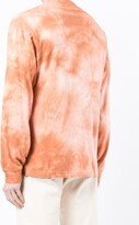 Thumbnail for your product : Carne Bollente Embroidered-Motif Tie-Dye Sweatshirt