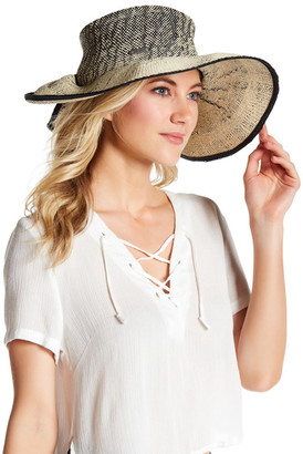 San Diego Hat Company Ombre Pinched Back Floppy Hat
