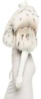 Thumbnail for your product : Lanvin Cropped Fox Fur Jacket w/ Tags