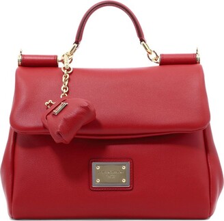 Dolce & Gabbana Sicily large leather handbag - ShopStyle Satchels