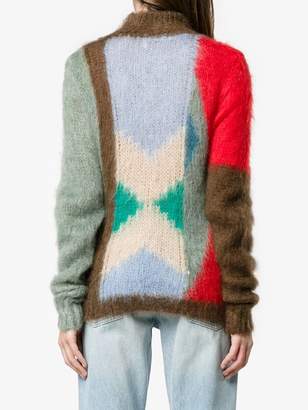 Chloé colour blocked knitted jumper