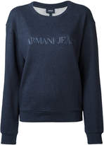 Thumbnail for your product : Armani Jeans logo print sweatshirt