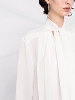 Thumbnail for your product : MATÉRIEL Pussy-Bow Satin Blouse