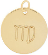 Thumbnail for your product : Anna Lou Gold plated virgo disk charm