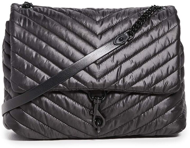 rebecca minkoff women's edie flap shoulder bolsa