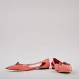 Thumbnail for your product : Dolce & Gabbana Pink Patent leather Ballet flats