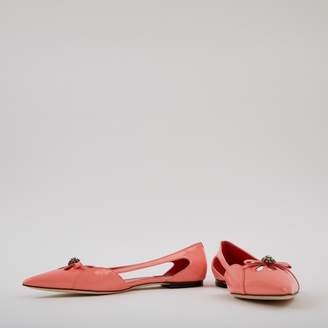 Dolce & Gabbana Pink Patent leather Ballet flats