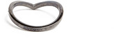 Thumbnail for your product : Vita Fede Ultra Mini V Black Crystal Ring