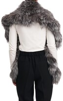 Thumbnail for your product : Gorski S-Cut Fox Fur Ruffle Pocket Stole