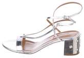 Thumbnail for your product : Aquazzura Metallic Embellished Sandals