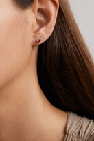 Thumbnail for your product : Suzanne Kalan 18-karat Rose Gold, Diamond And Sapphire Earrings - One size