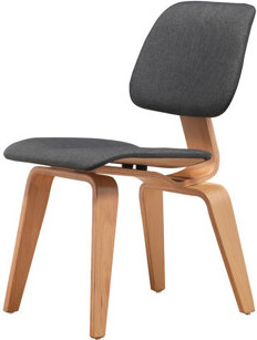 Kinzly Upholstered Side Chair in Gray