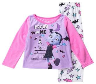 EMOJI Vampirina Proud to Be Me Fleece Pajama Set (Little Girls & Big Girls)