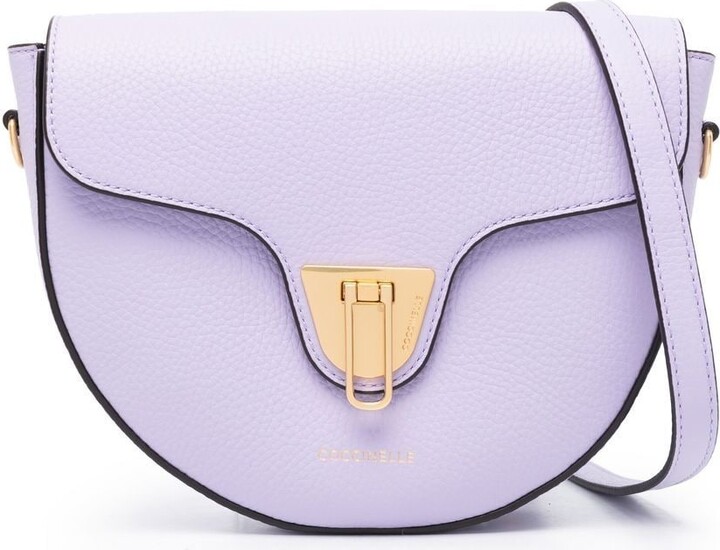 Coccinelle FlipLock Leather Crossbody Bag ShopStyle