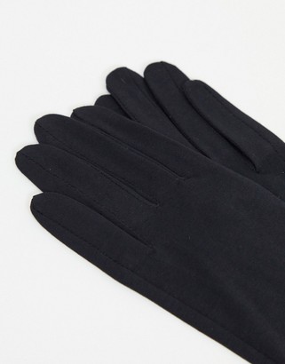 My Accessories London Exclusive gloves in black