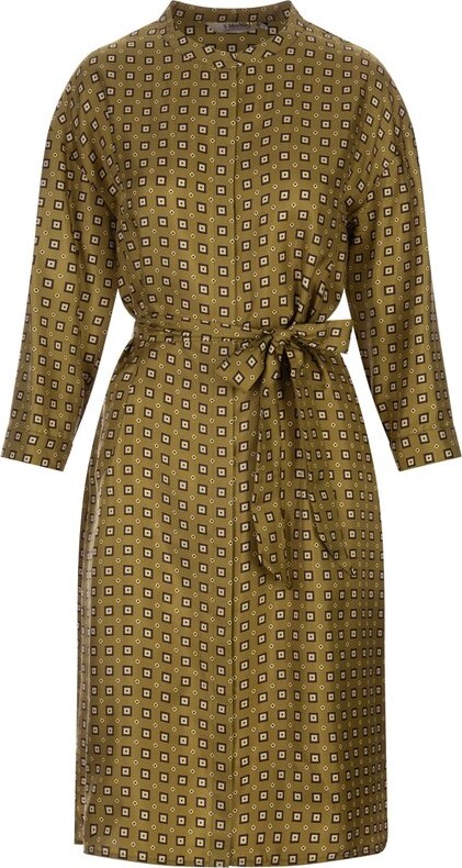 S Max Mara 'S Max Mara Printed Kaftan Dress