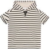 Thumbnail for your product : BRUNELLO CUCINELLI KIDS Striped cotton hoodie