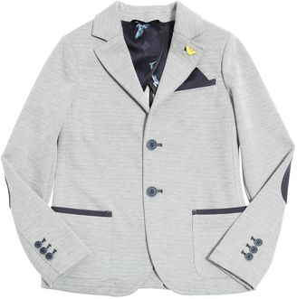 Armani Junior Blend Cotton Piqué Jacket