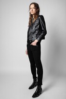 Thumbnail for your product : Zadig & Voltaire Leather Coat Liam