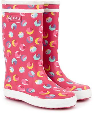 Aigle Birdy rain boots - Lolly Pop Glittery