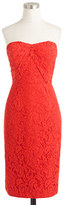 Thumbnail for your product : J.Crew Kelsey strapless dress in Leavers lace