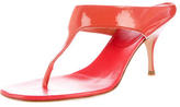 Thumbnail for your product : Prada Patent Slide Sandals