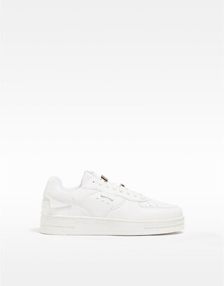 Bershka sneakers with embellished details in white - ShopStyle