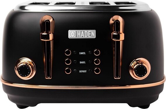 Haden Dorset 2-Slice Wide Slot Stainless Steel Toaster - Ivory