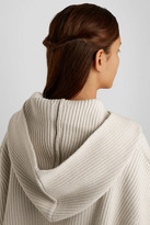 Thumbnail for your product : Chloé Iconic ribbed cashmere hood