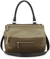 Thumbnail for your product : Givenchy Pandora Medium Tricolor Shoulder Bag, Khaki/Multi