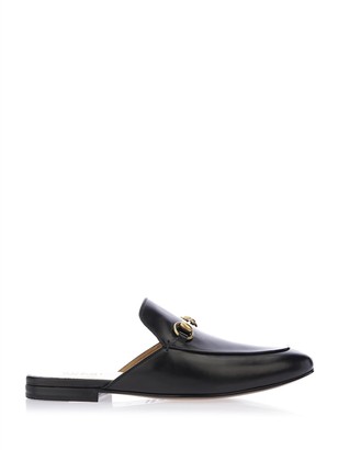 leather gucci slippers