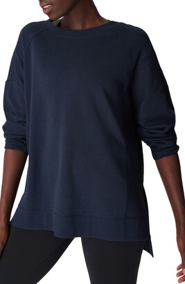 Navy Blue Sweatshirt | Shop the world's largest collection of fashion |  ShopStyle