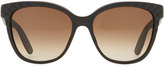 Thumbnail for your product : Bottega Veneta Intrecciato Acetate Sunglasses, Black
