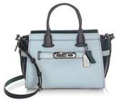 Thumbnail for your product : Coach Two-Tone Leather Satchel