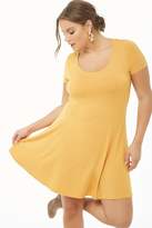 Thumbnail for your product : Forever 21 Plus Size Scoop Neck Skater Dress