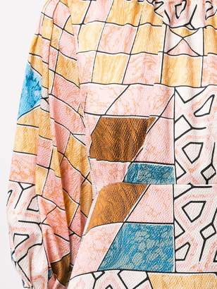 Peter Pilotto Geometric Print Maxi Dress