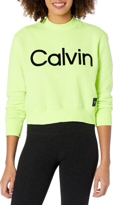 Calvin Klein Performance Women's Eco-Fleece Sweatshirt - ShopStyle