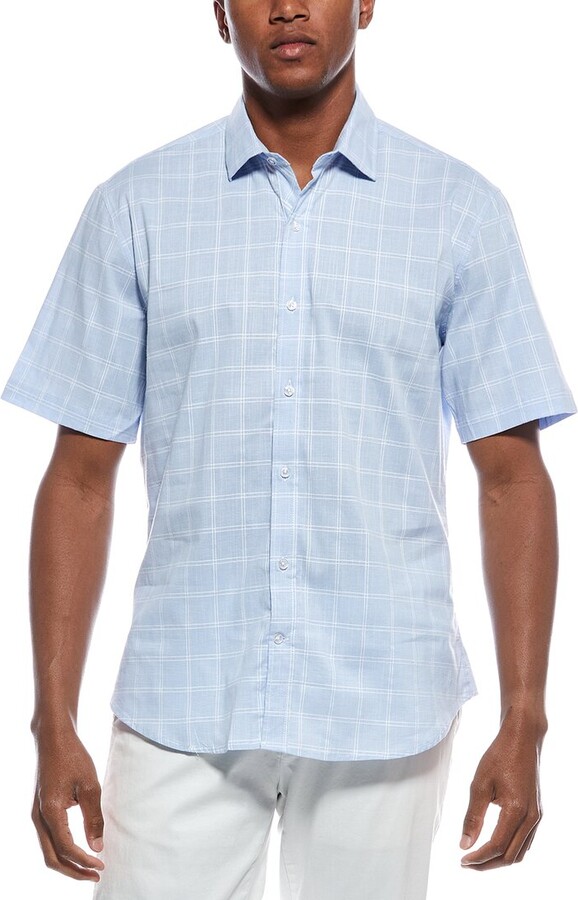 Tailorbyrd Windowpane Shirt