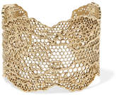 Thumbnail for your product : Aurélie Bidermann Lace Gold-plated Cuff