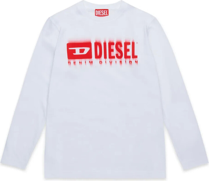 Diesel Kids Logo-Print T-Shirt